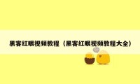 黑客红眼视频教程（黑客红眼视频教程大全）