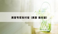 黑客专家支付宝（黑客 支付宝）