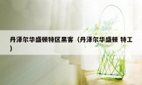 丹泽尔华盛顿特区黑客（丹泽尔华盛顿 特工）