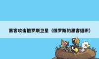 黑客攻击俄罗斯卫星（俄罗斯的黑客组织）