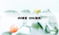 dhl黑客（DHL服务）