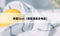 黑客boss（黑客搏击会电影）