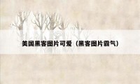 美国黑客图片可爱（黑客图片霸气）